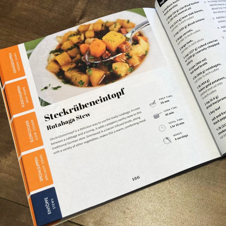 Soups & Stews Just Like Oma Cookbook page 186