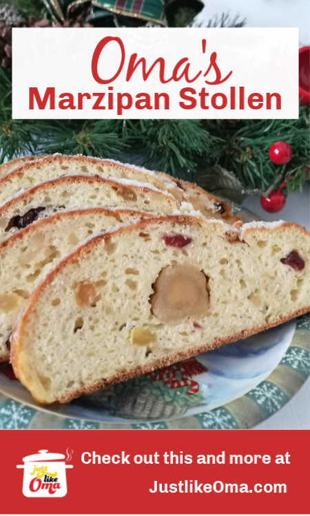 German Quark Stollen: quick to make any time of the year, especially at Christmas. 
A sweet holiday treat!