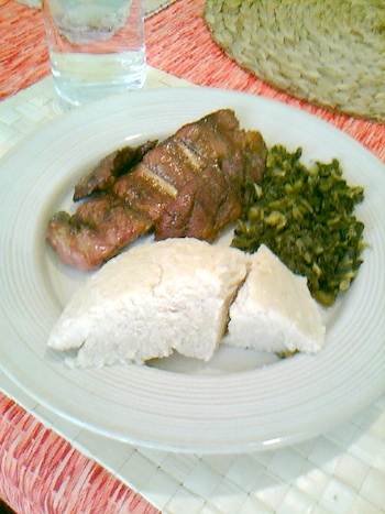 Ugali Served