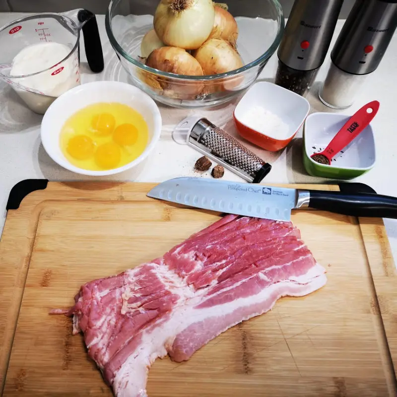 Ingredients for Caramelized Onion Tart Ingredients for Caramelized Onion Tart