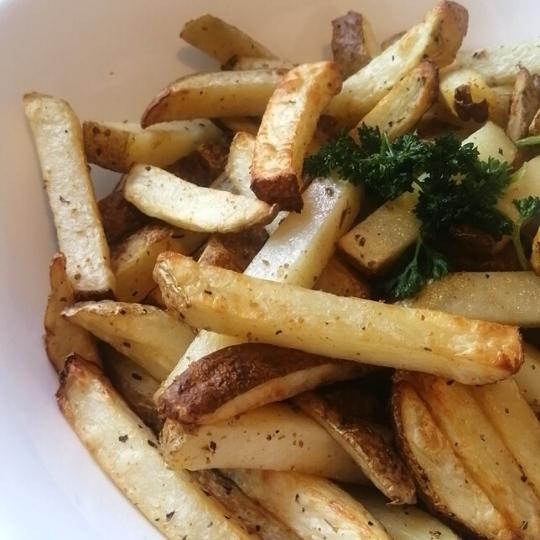 Making air fryer French fries is so simple, and who doesn't LOVE the classic and delicious taste of them!