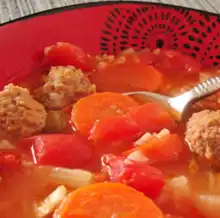 Mexican Meatball Soup (Sopa de Albondigas)