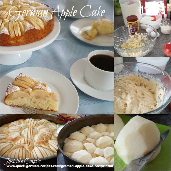 Traditional German Apple Cake Recipe β Oma's Versunkener Apfelkuchen