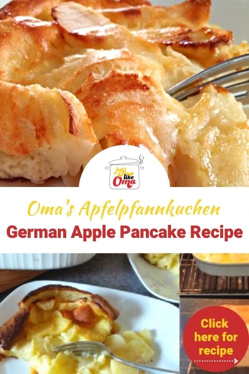 German Apple Pancake Recipe {Apple Oven Pancake}