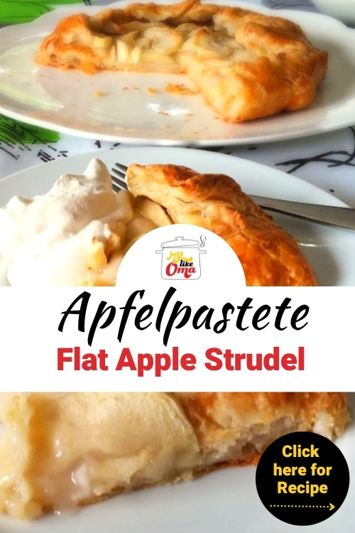 Make this easy freeform apple galette that tastes just like an apple strudel!