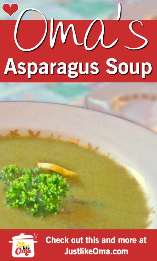 German Asparagus Soup!