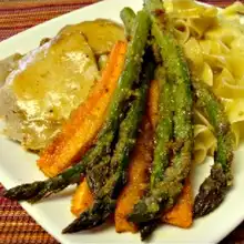 Baked Asparagus (gebackener Spargel)
