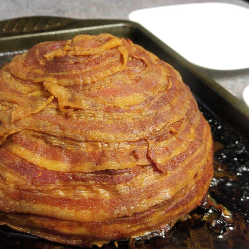 Baked Cauliflower Bombe in Pan
