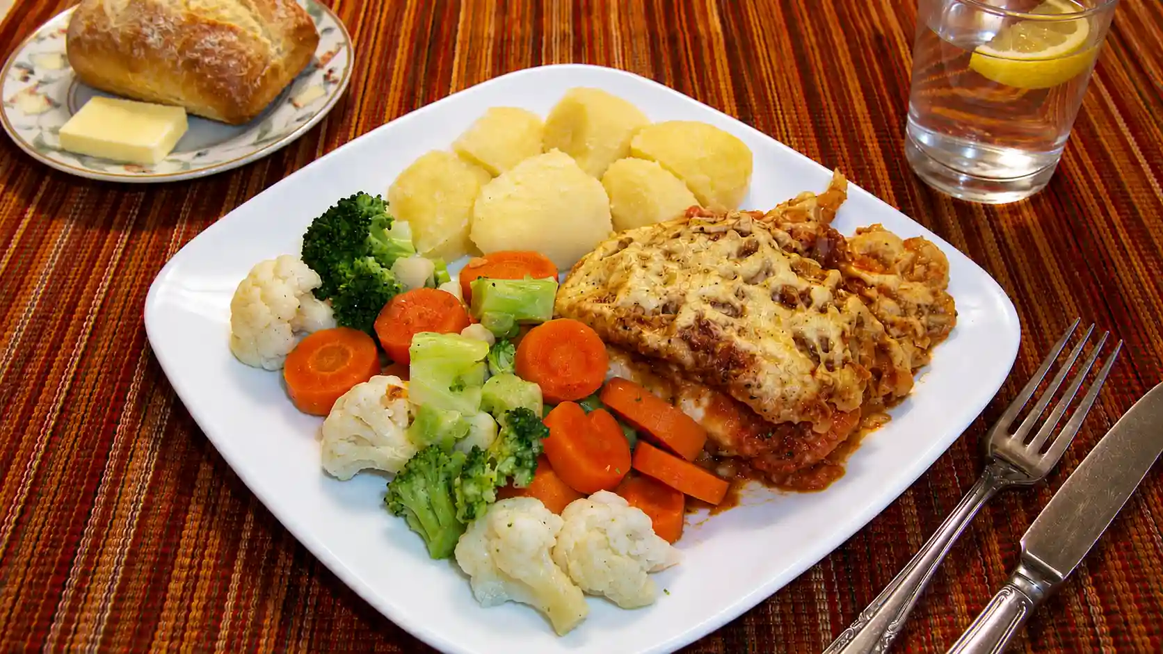 Baked Fish Au Gratin