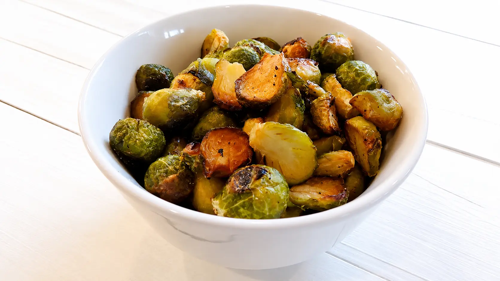 Brussels sprouts with maple syrup and balsamic