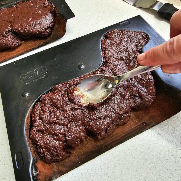 batter into Easter lamb molds batter into Easter lamb molds
