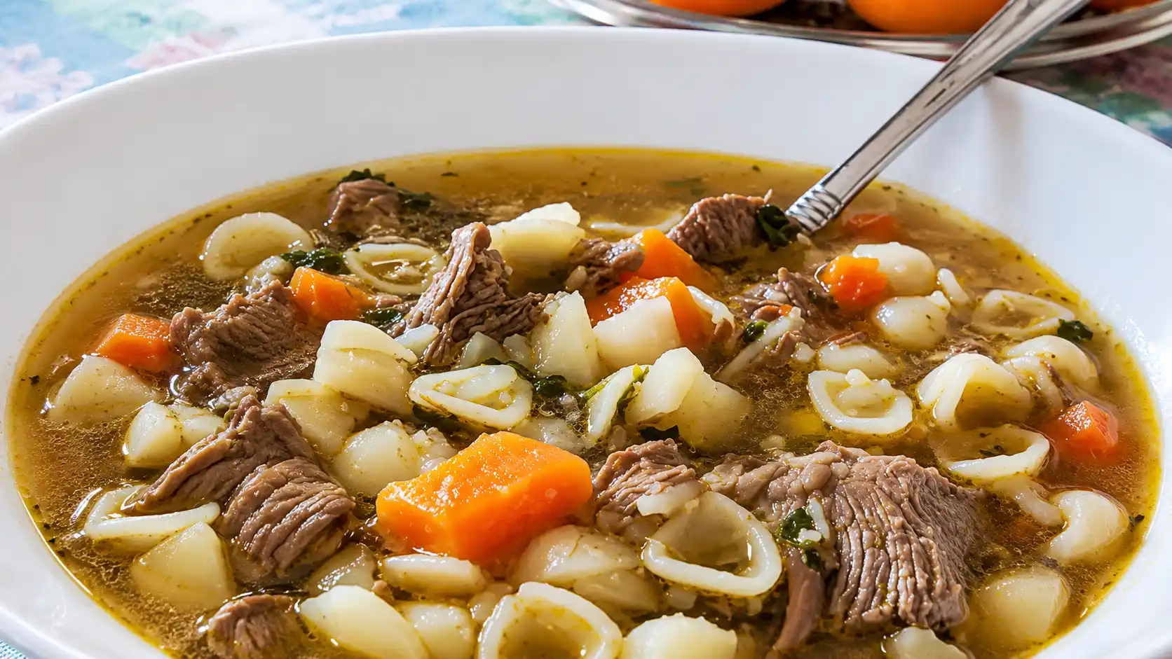 Oma's beef noodle soup recipe