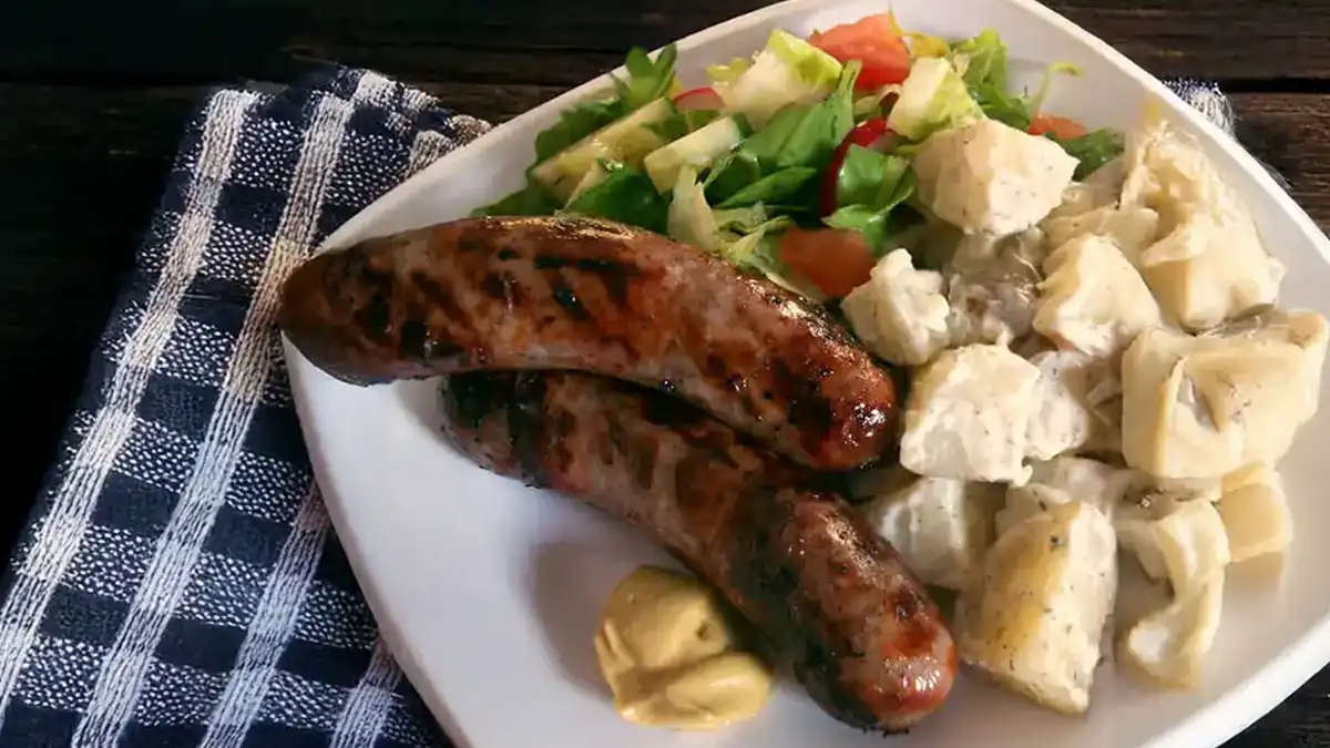 German Grilled Bratwurst