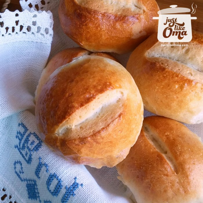 ️ German Bread Rolls Recipe just like Oma's Brötchen