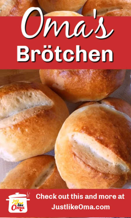 German Bread Rolls Recipe (Brötchen) made just like Oma