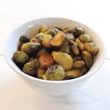 Brussels Sprouts with balsamic vinegar, vegan (Rosenkohl mit Balsamico-Essig)