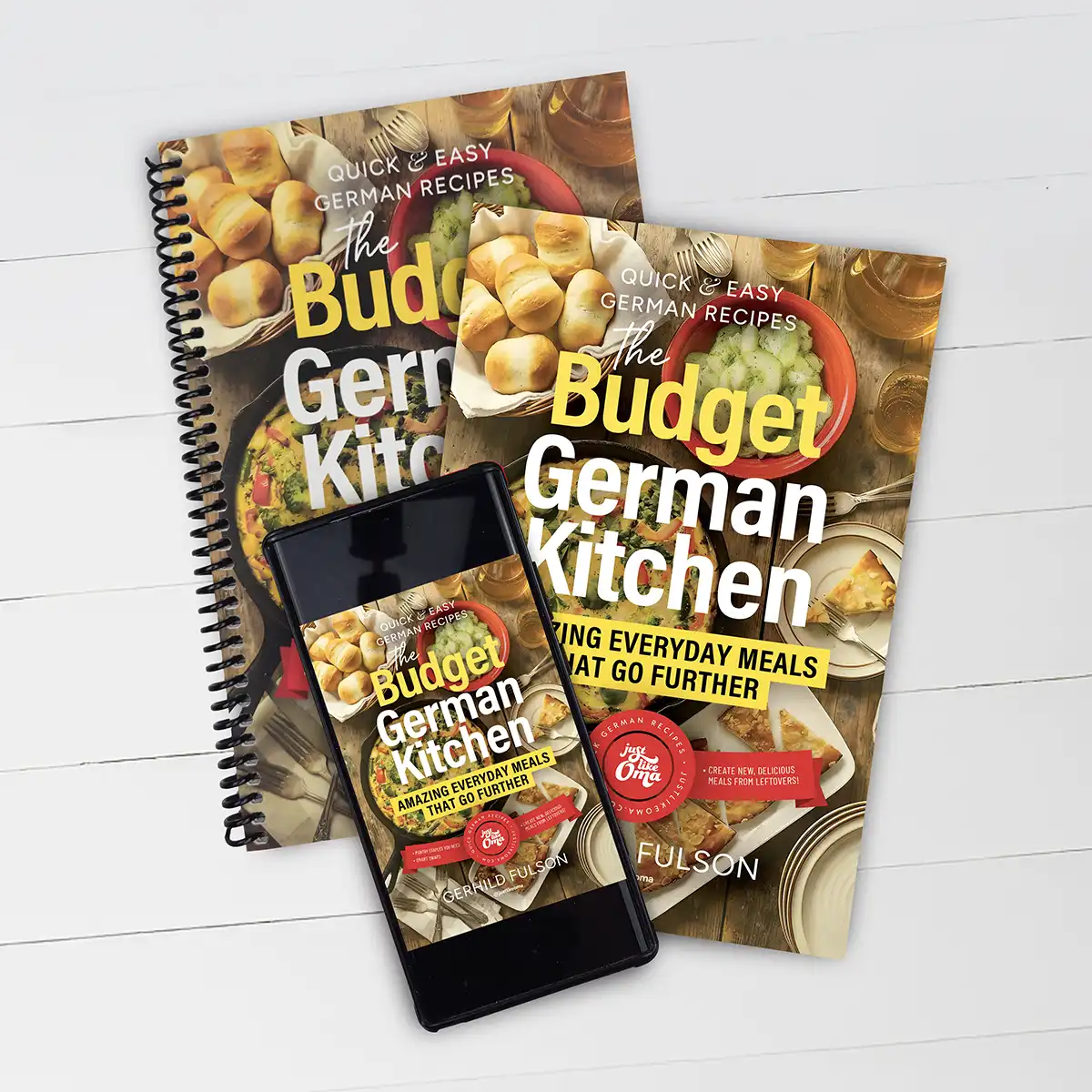 The Budget German Kitchen - paperback, spiral-bound and ebook