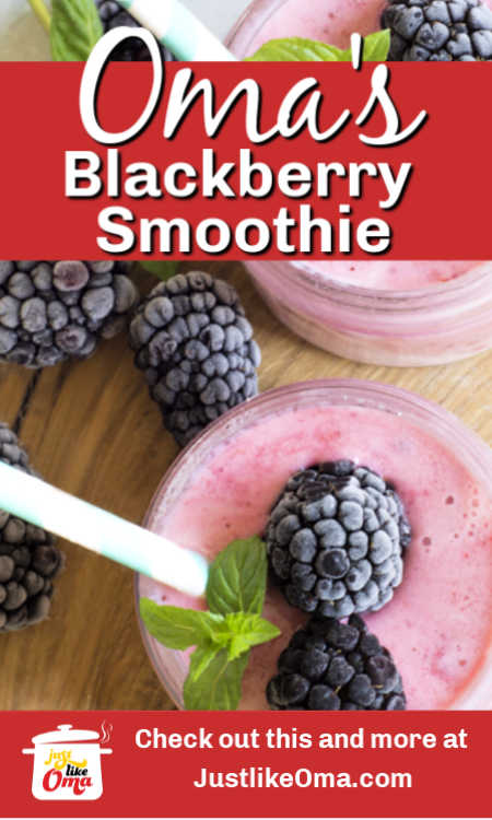 Make this Buttermilk with Blackberries Smoothie when you're wanting something creamy and delicious.