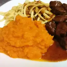 Roasted Butternut Squash (gerösteter Butternusskürbis)