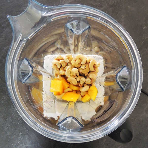 Getting ready to blend up my Vegan Cauliflower Soup. This is going to be so creamy!!!! Getting ready to blend up my Vegan Cauliflower Soup.