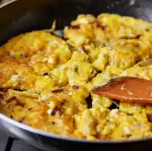 Cheese Omelette (Bäuerinnenart Käseomelette)