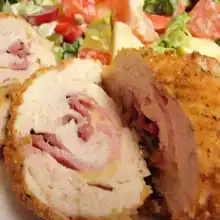 Chicken Cordon Bleu (Hähnchenrouladen)
