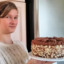 Chocolate Cream Torte (Schokosahne Torte)