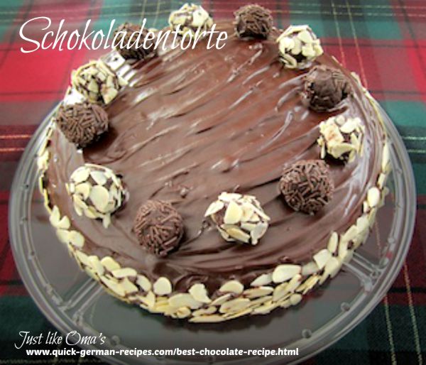 Chocolate Torte - Schokoladentorte