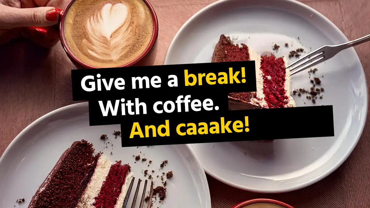 Kaffee und Kuchen