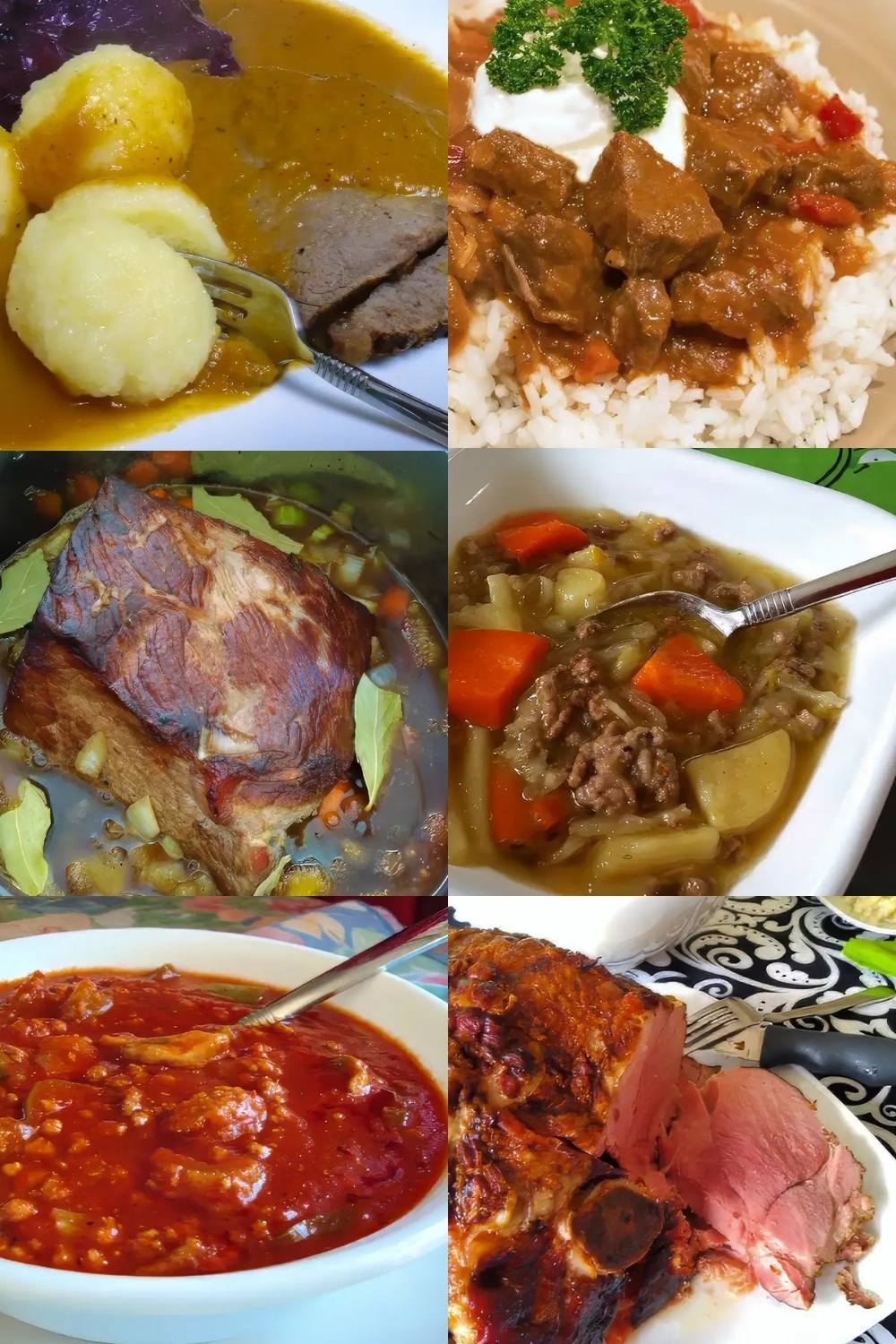 Comfort Foods Collage PIN