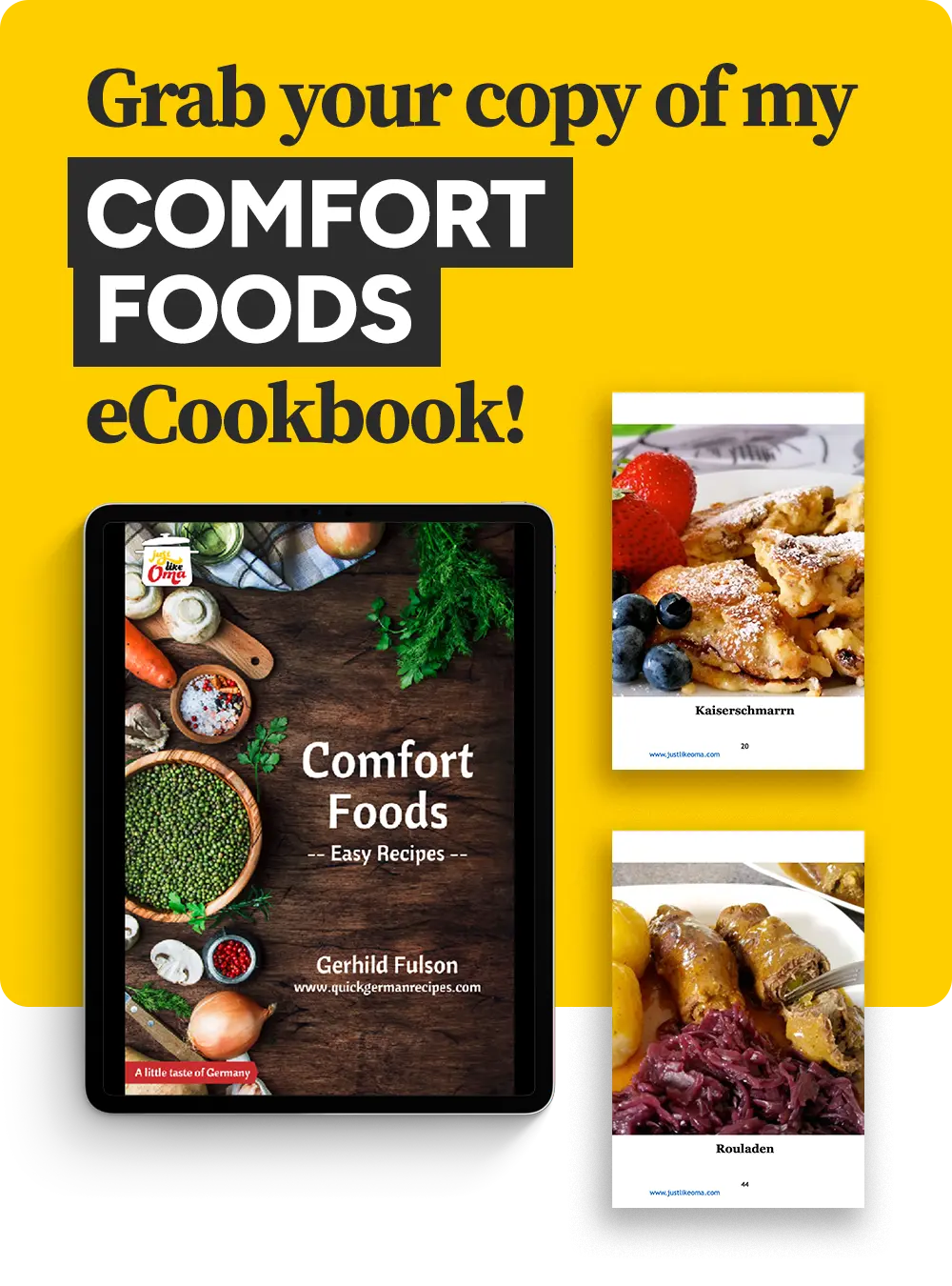 Comfort foods - eCookBook