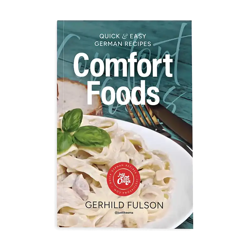 Comfort Foods cookbook - paperback