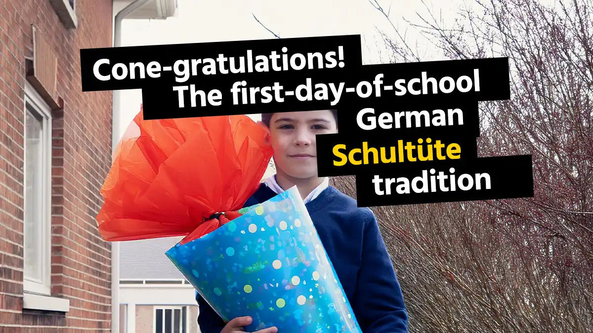 Schultuete German tradition