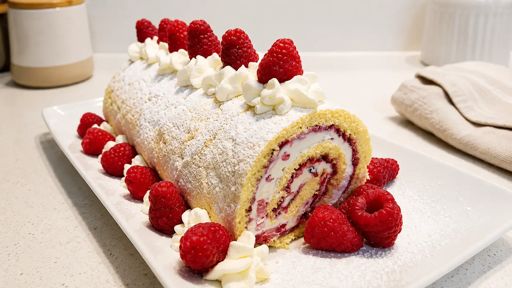 German Cream Roll Recipe