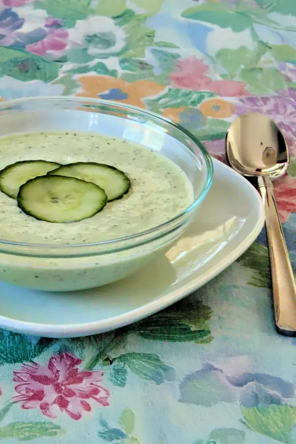 Refreshing Cucumber Soup