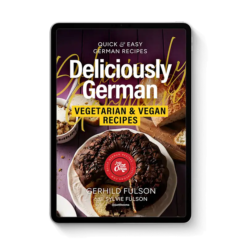 Deliciously German - Vegetarian & Vegan Recipes cookbook - ebook Deliciously German - Vegetarian & Vegan Recipes cookbook - ebook
