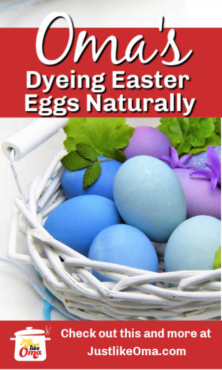 Use natural food dyes to color your easter eggs the easy way with your kids.