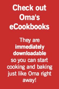 Check out Oma's e-Cookbooks