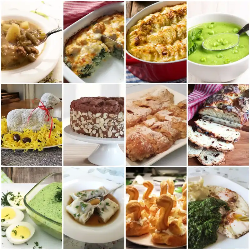 Easter Feast Collage ebook