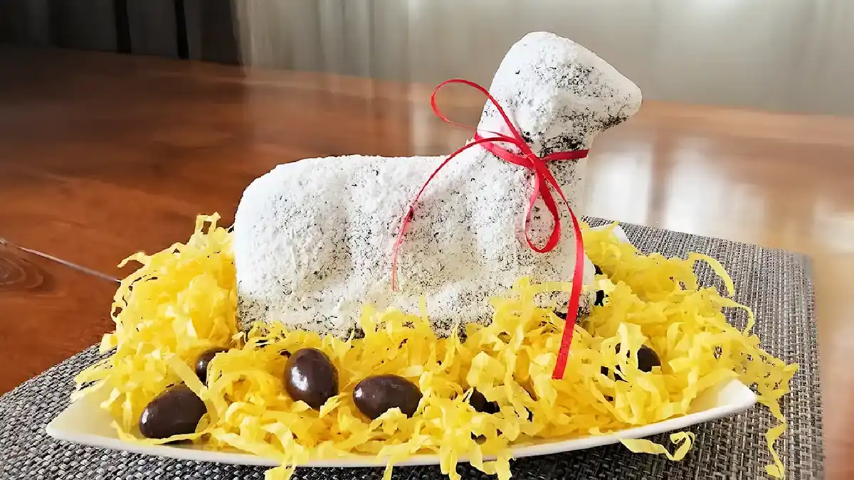 Easter Lamb Cake
