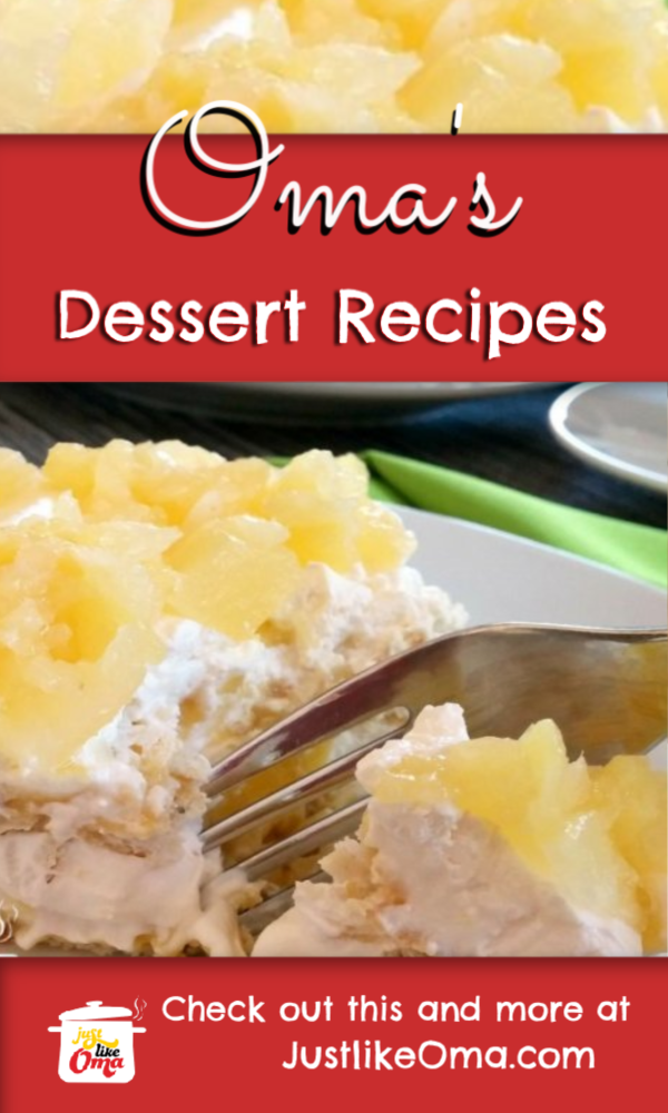 Easy German Desserts made Just like Oma