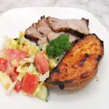 Sweet Potato, Air Fried (Süßkartoffeln)