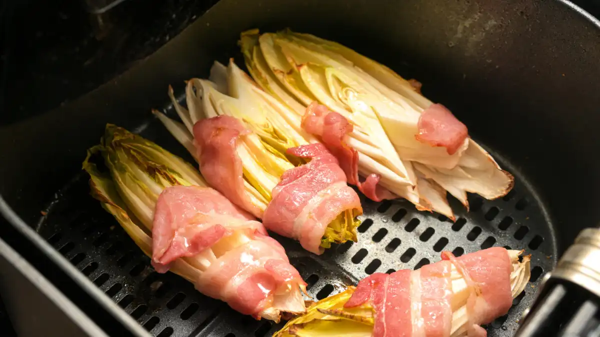 bacon wrapped endive in air fryer