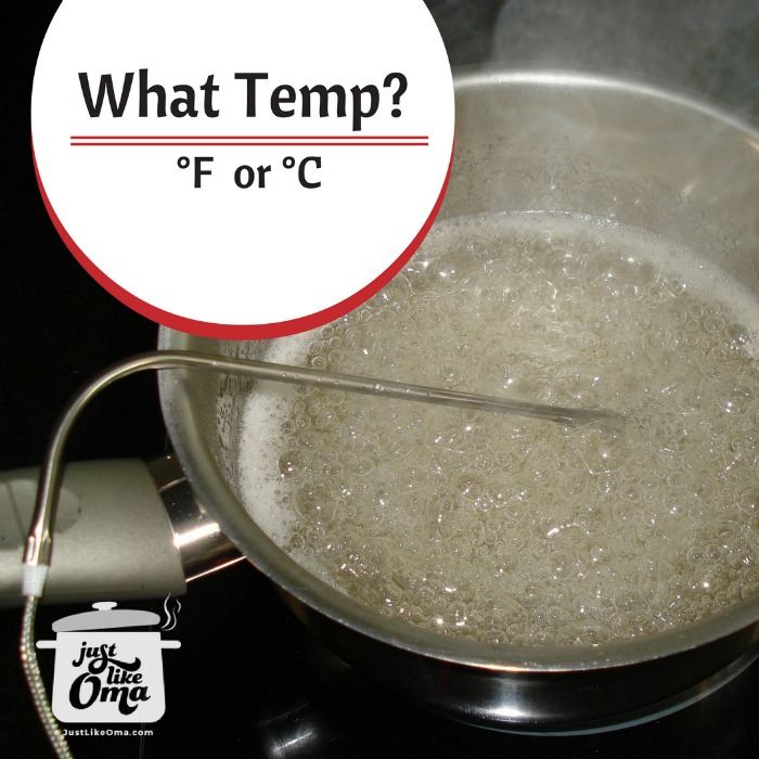 Fahrenheit To Celsius Conversion Chart For Cooking