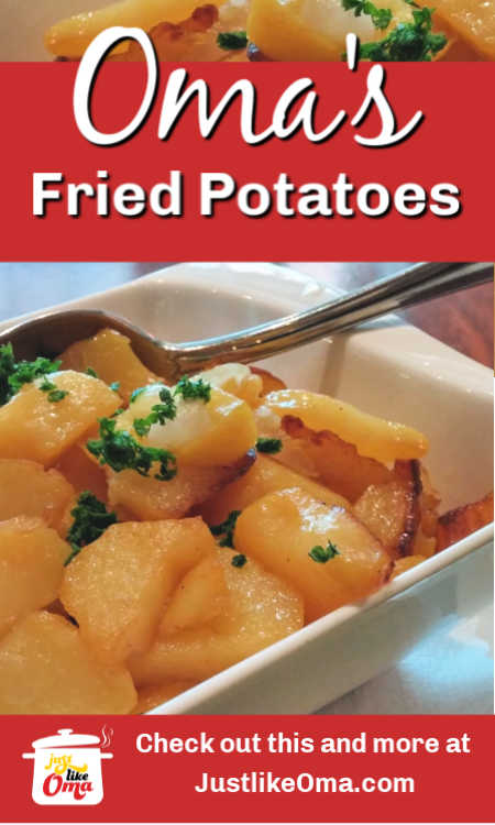 Bratkartoffeln ... traditional German fried potatoes ... perfect for leftover meat or some fresh ham! YUM