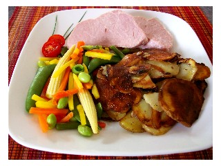 Bratkartoffeln ... traditional German fried potatoes ... perfect for leftover meat or some fresh ham! YUM Bratkartoffeln ... traditional German fried potatoes ... perfect for leftover meat or some fresh ham! YUM