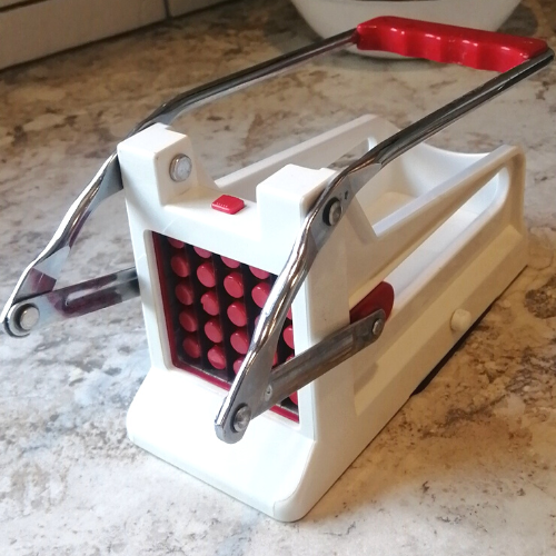 French fry cutters are such a time saver! French fry cutters are such a time saver!