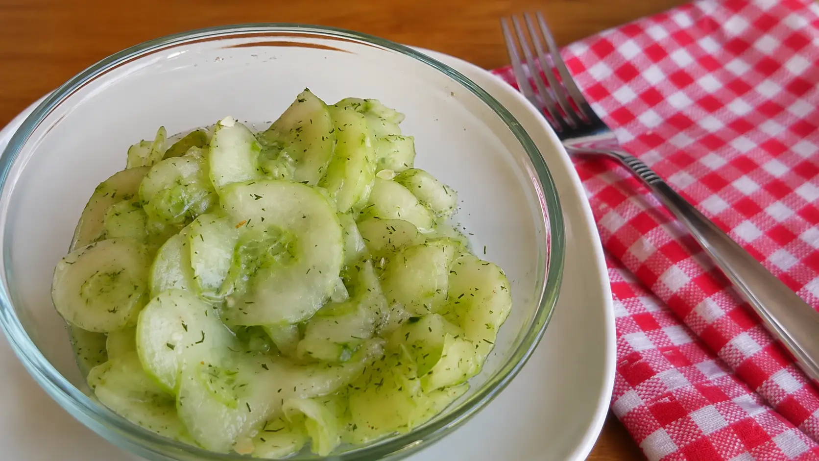 German Cucumber Salad: It's a perfect side dish for any meal.