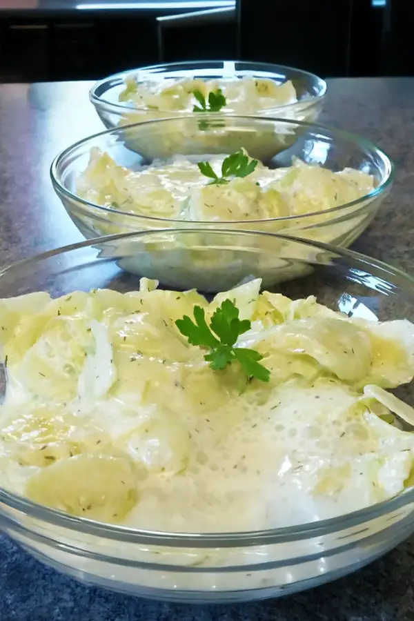 Creamy Cucumber Salad