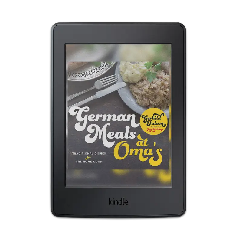German Meals at Oma's - Kindle